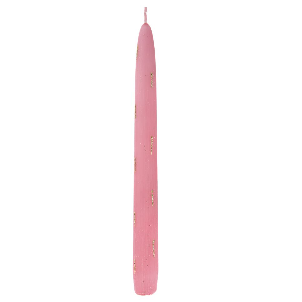 73549 SVEĆA ROZE ZLATNA S/6 25 CM
