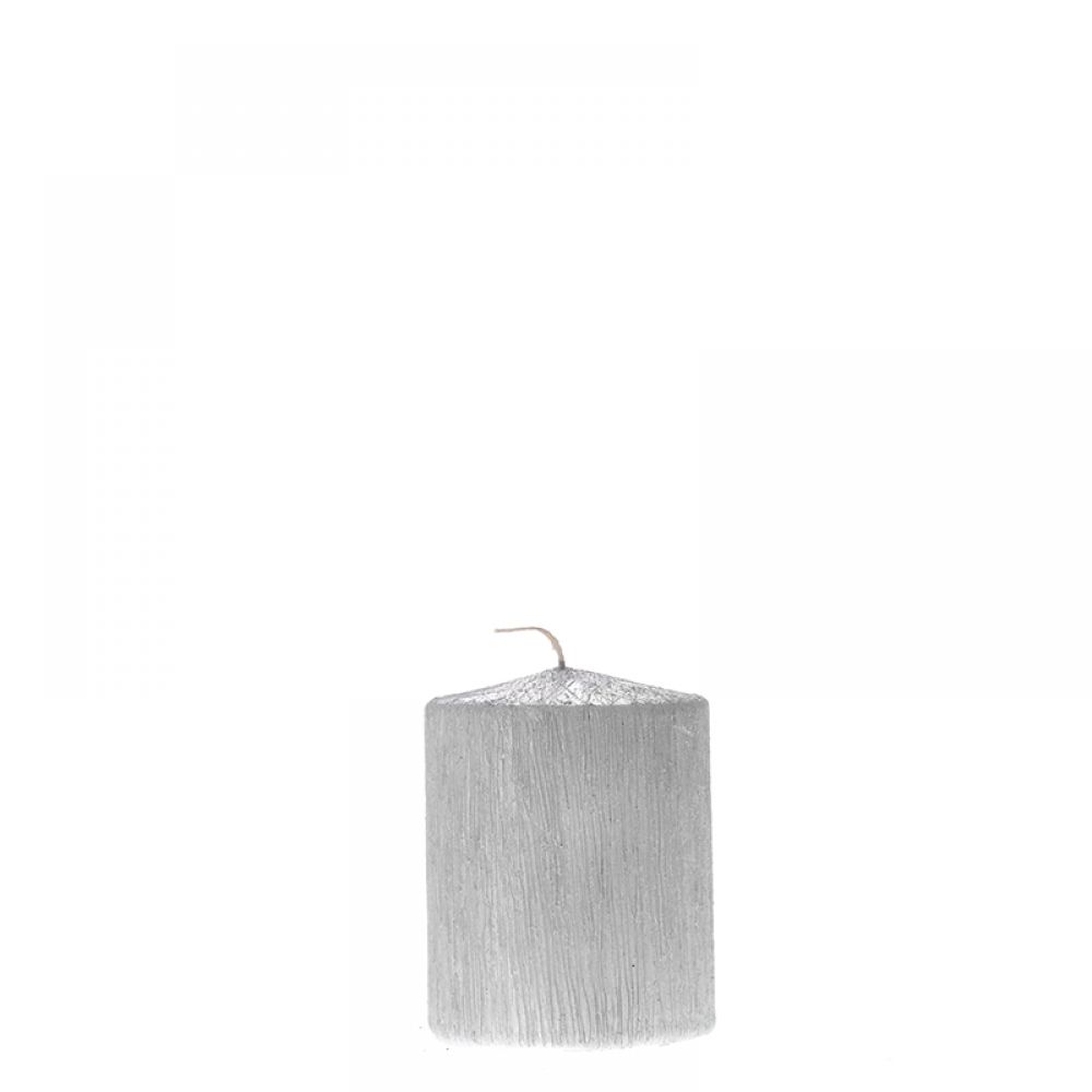 56951 SVEĆA SREBRNA SA ŠTRASOM 6X8 CM