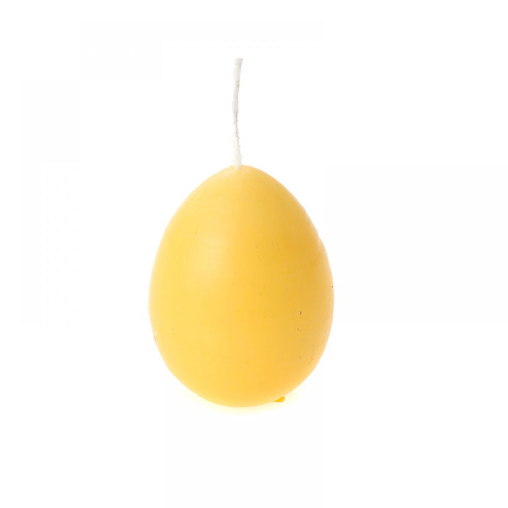53010 SVEĆA ŽUTA U OBLIKU JAJETA 11 CM