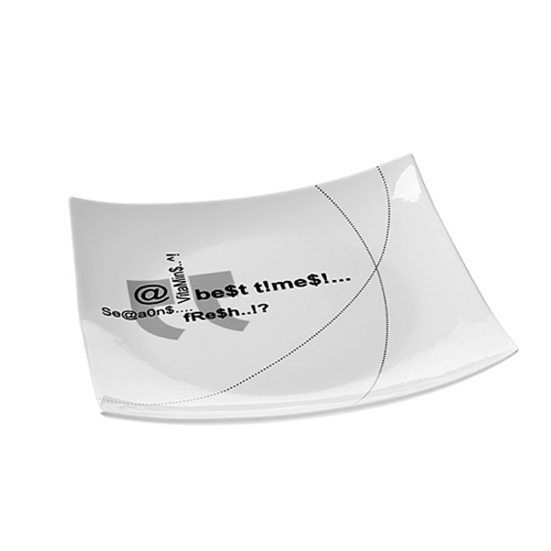 HP2787-838J PORCELANSKI TANJIR ČETVRTASTI 