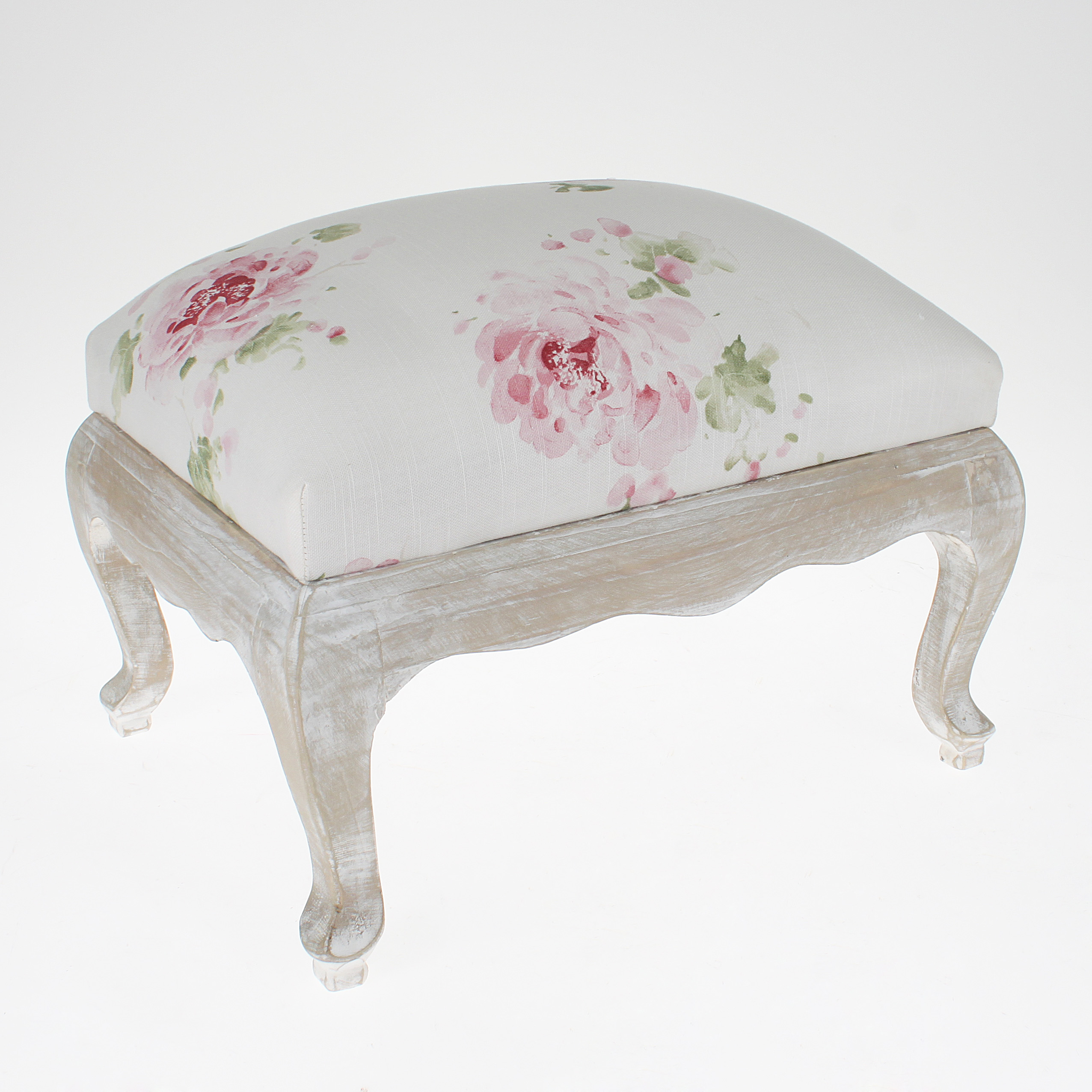 3507210046 TAPACIRANI TABURE BELI SA ROZE RUŽAMA 44*34*33cm