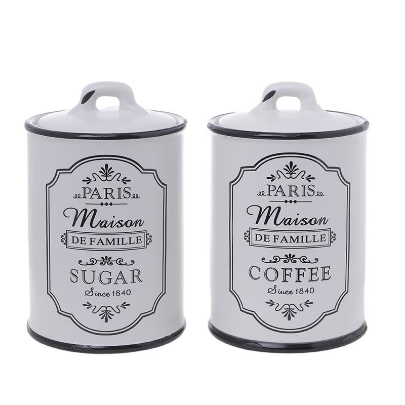 3609310117 TEGLE ZA KAFU I ŠEĆER OD PORCELANA BELE S/2 
