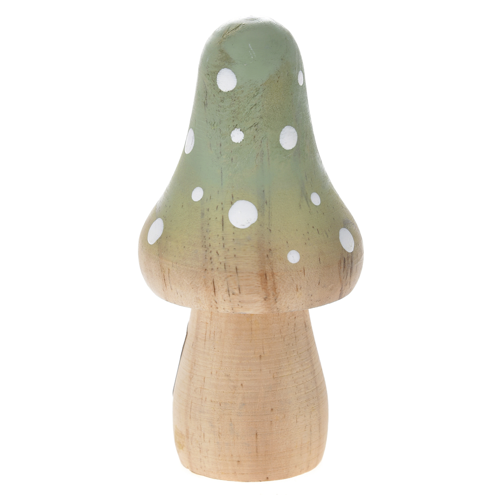 DRVENA DEKORACIJA PEČURKA 6*12cm