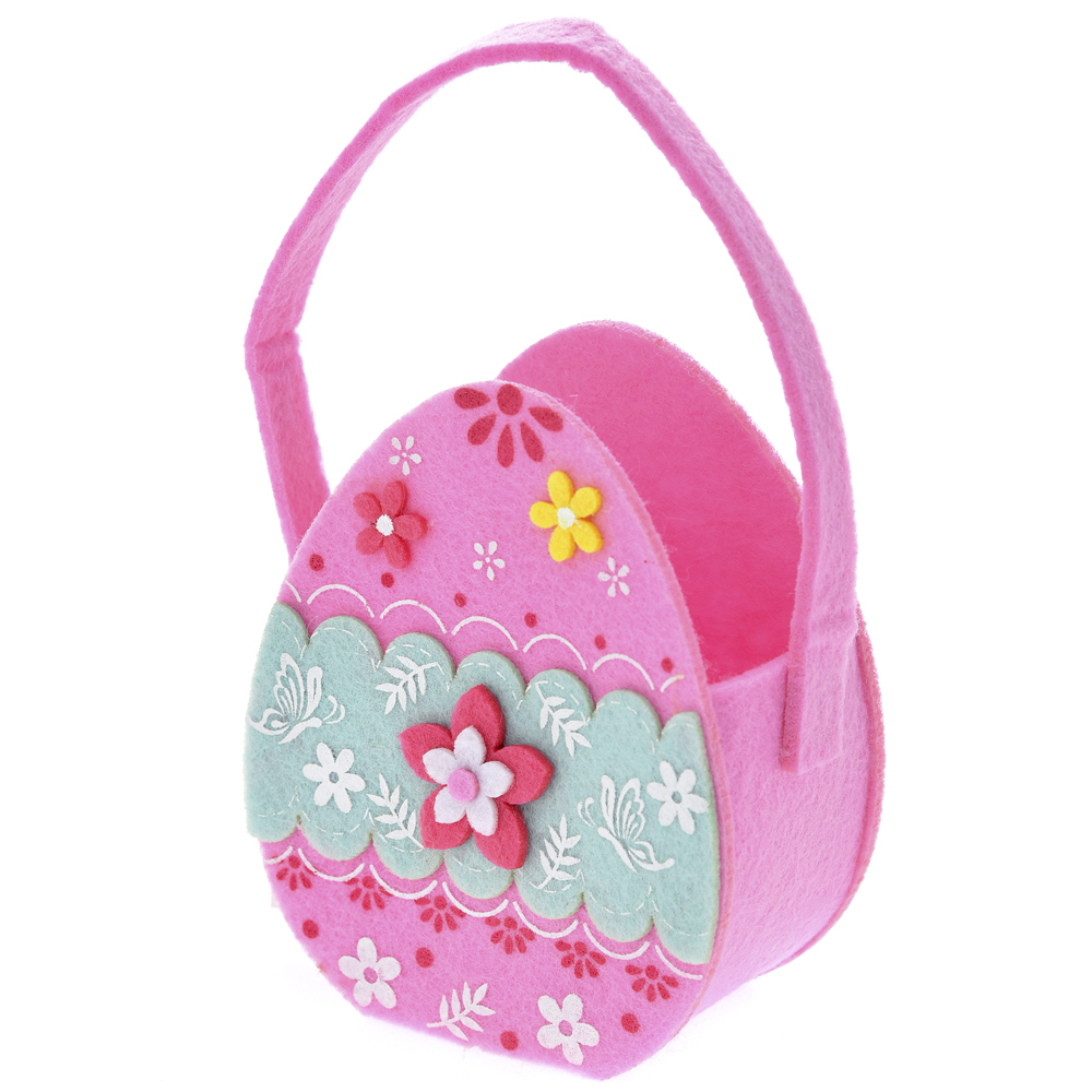 USKRŠNJA KORPA U OBLIKU JAJETA ROZE 10*6*12cm