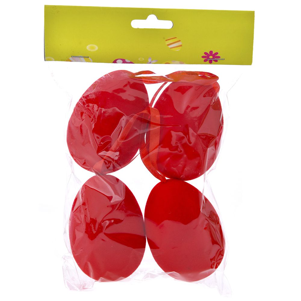USKRŠNJA PLASTIČNA JAJA 8cm SET/4