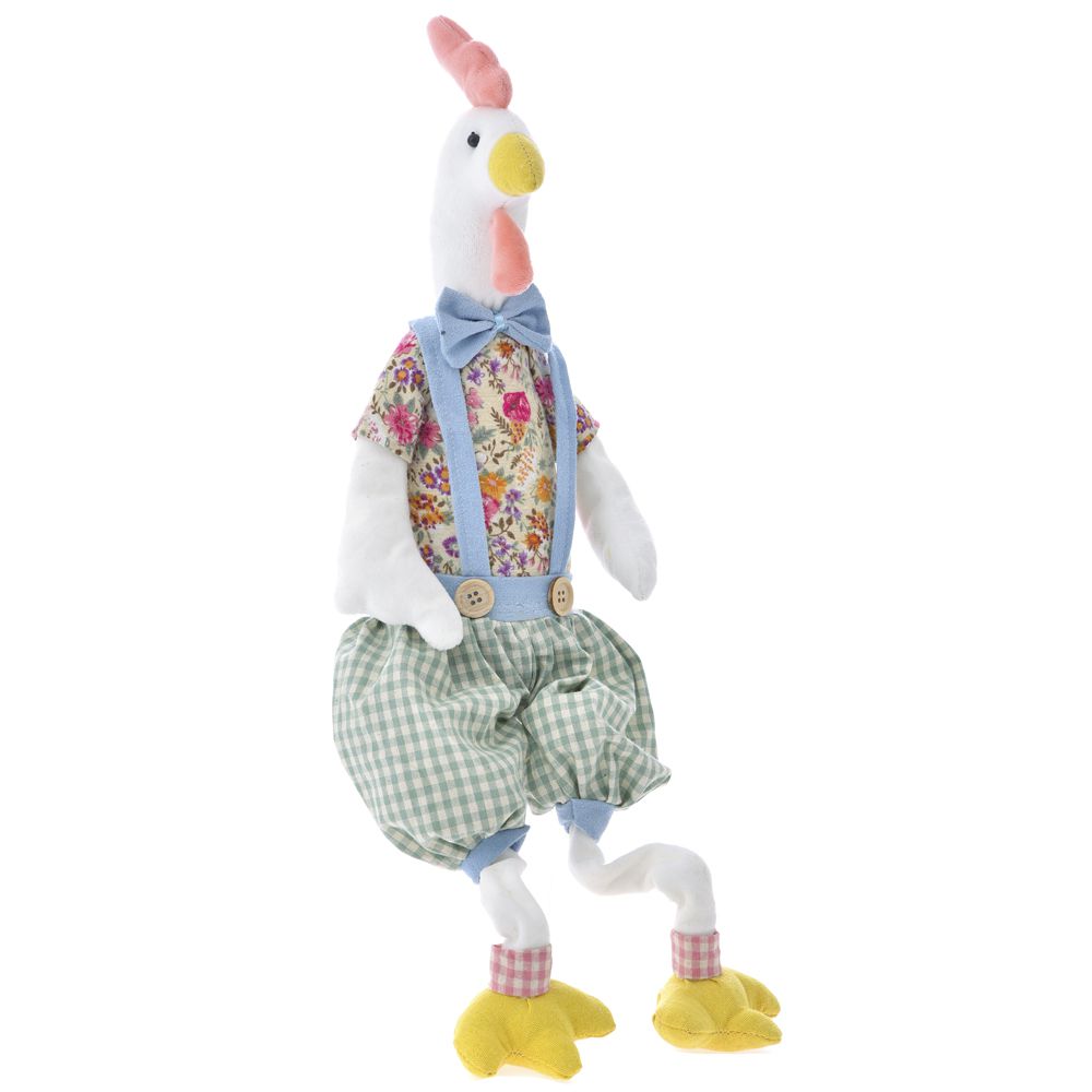 USKRŠNJA PLATNENA FIGURA KOKA 10*7*33cm