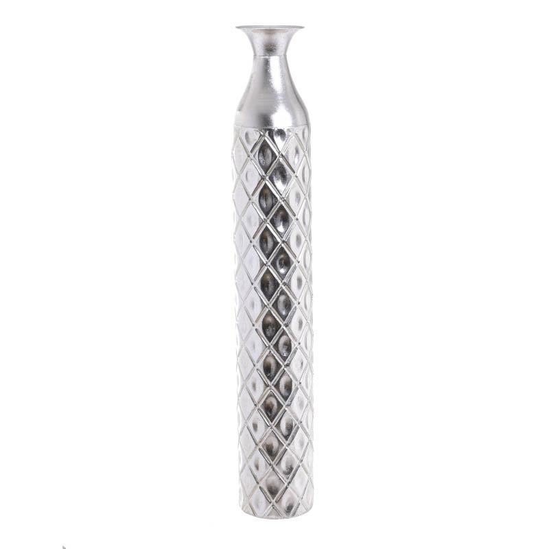3709150033 VAZA METALNA ANTIK SREBRNA 14*92cm