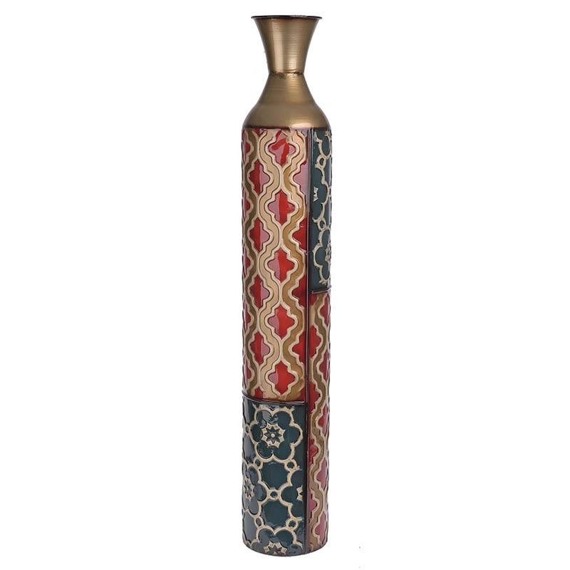 3704470042 VAZA METALNA PODNA 14*14*86,5cm