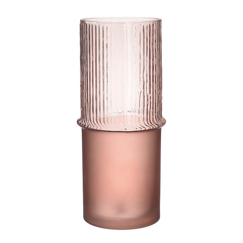 3704420014 VAZNA STAKLENA ROZE 13X30 CM