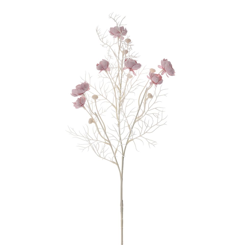 *VEŠTAČKA GRANČICA CVET ROZE 73 CM