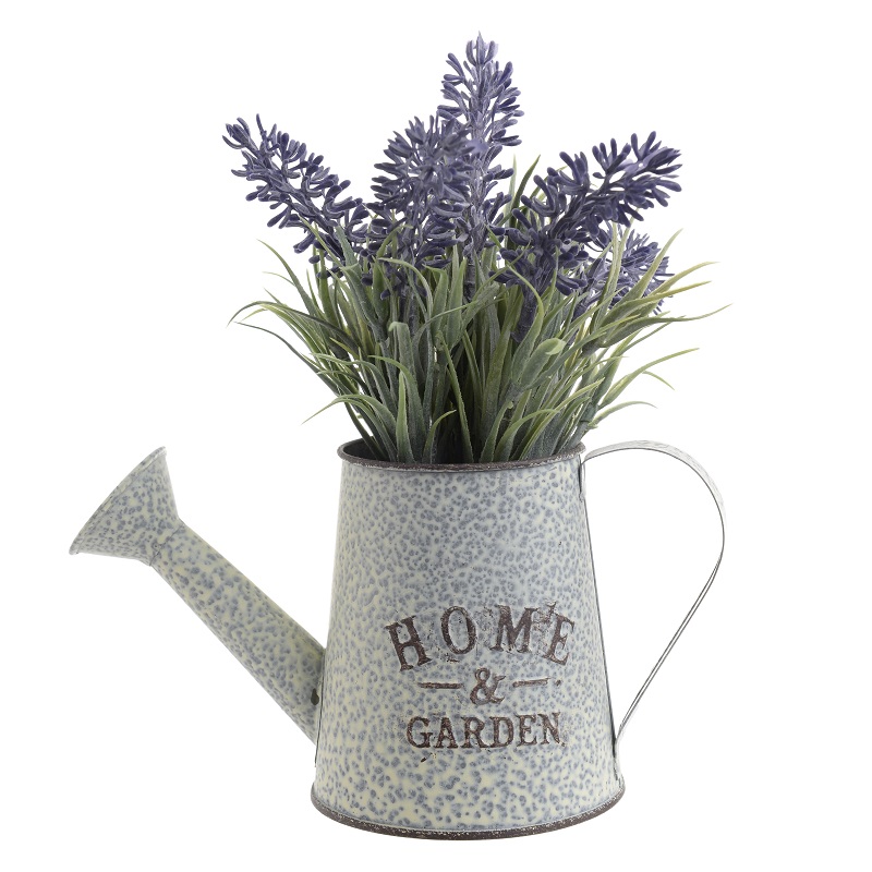3857830003 Vestacki Cvet Lavanda U Metalnoj Saksiji 18 8 19cm