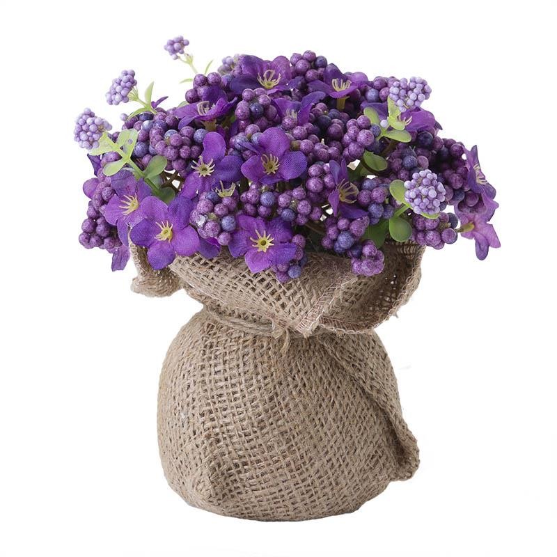 3854750146  VESTACKI CVET U JUTANOM DZAKU 14*14*16cm