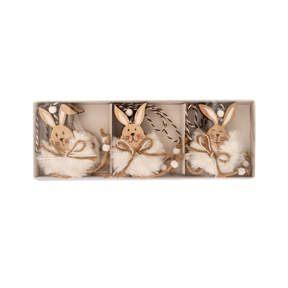 VISEĆI KRZNENI ZEKA SET/6 7X7 CM