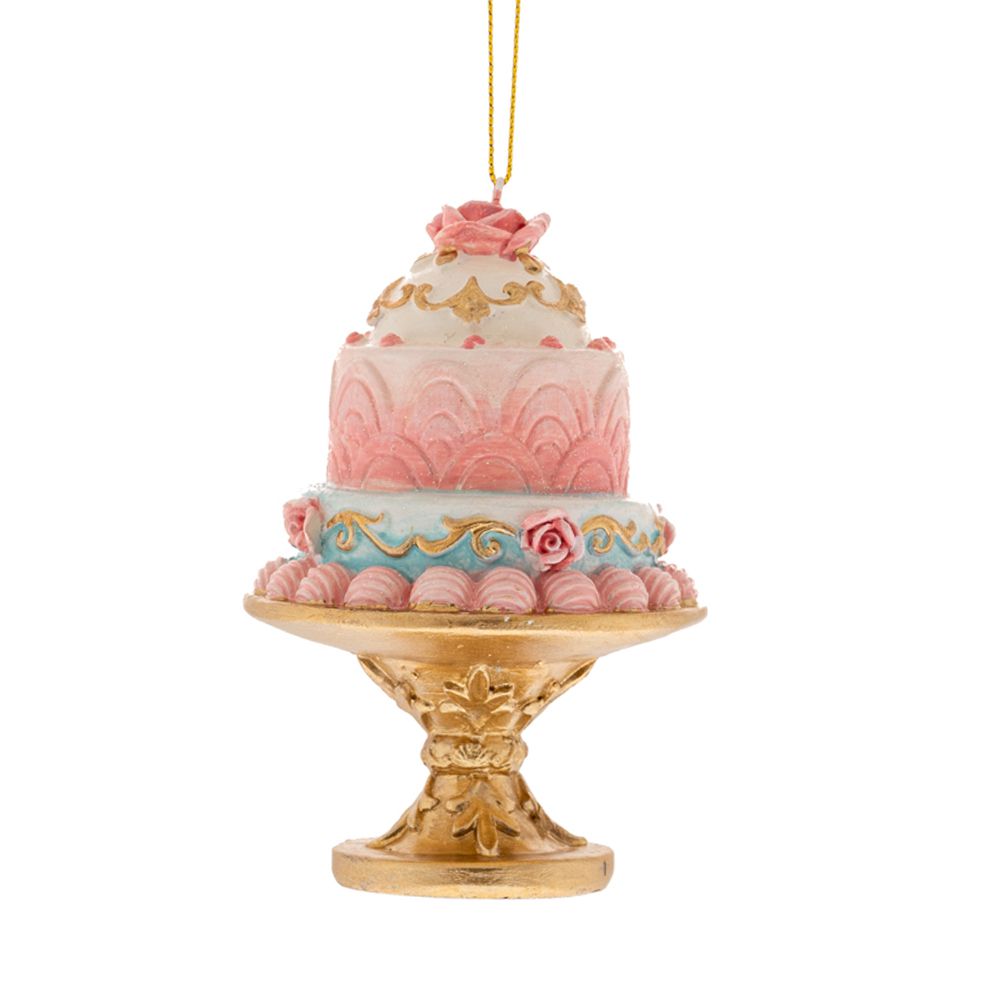 86641 VISEĆI UKRAS TORTA 7X7X11 CM