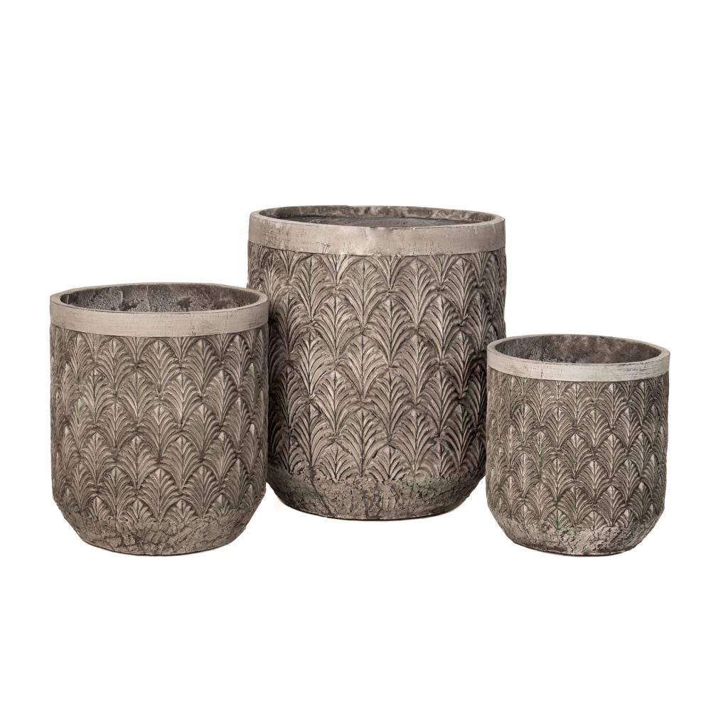 * ŽARDINJERA ZA CVEĆE BEŽ CEMENTNA S/3 35*40 CM