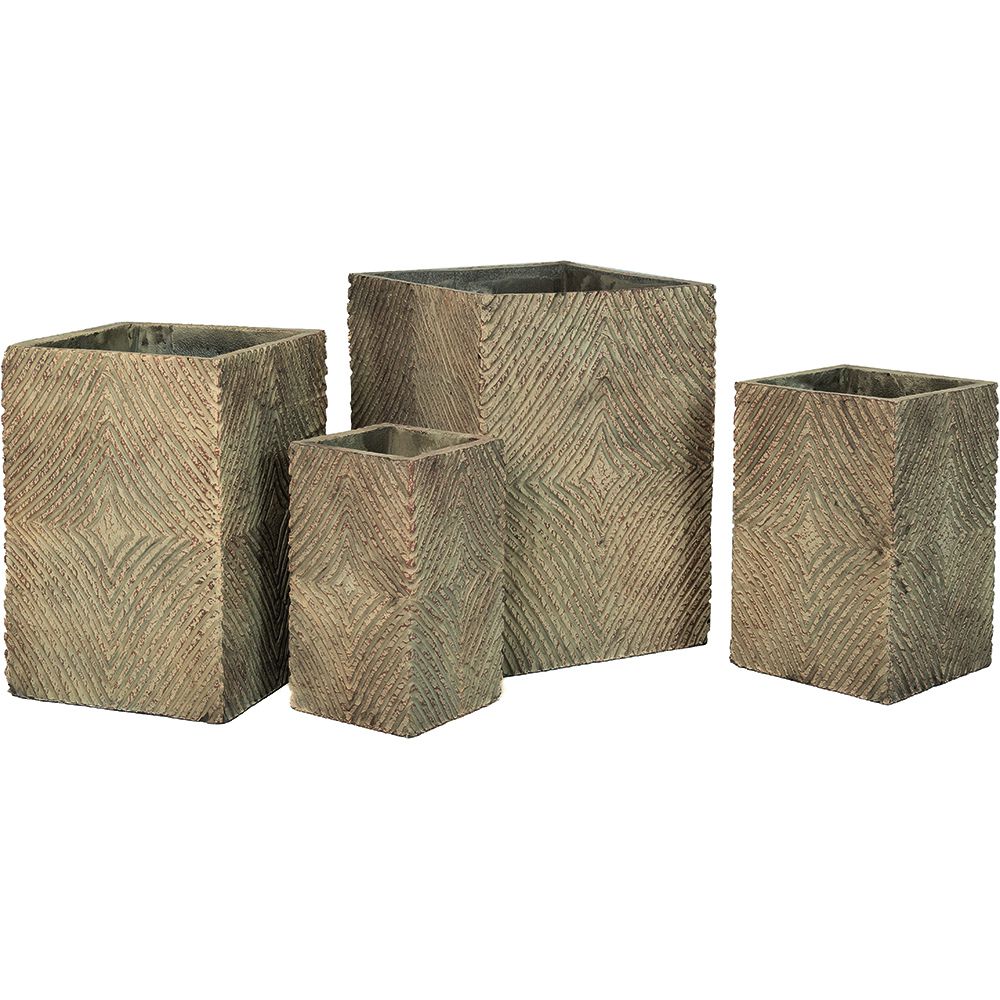 * ŽARDINJERA ZA CVEĆE BEŽ CEMENTNA SET/4 37*50 CM