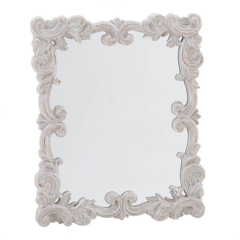 3956410139 ZIDNO OGLEDALO POLIREZIN SIVO 50*3*60cm