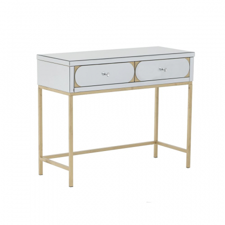3502800020 DRVENA KONZOLA SA OGLEDALIMA 100X40X80 CM