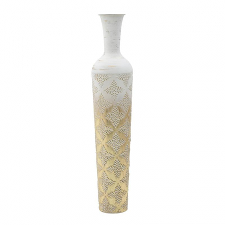 3704470195 METALNA VAZNA ĆUP BELO ZLATNA 16X79 CM