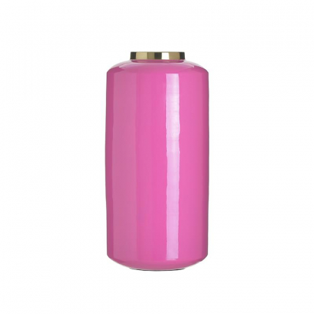 3706500057 METALNA VAZNA ROZE 19X40 CM