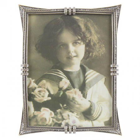 3307440184 METALNI RAM ZA SLIKU SA CIRKONIMA 15X20 CM