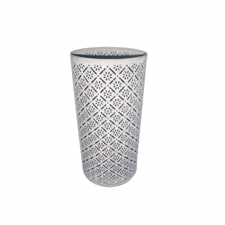 3709070204 METALNI STALAK ZA KIŠOBRANE ANTIK BELI 24X48 CM