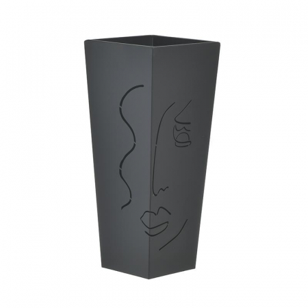 3705690071 METALNI STALAK ZA KIŠOBRANE CRNI 20*20*48 CM