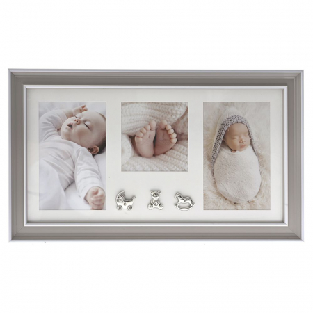77306 PLASTIČNI RAM ZA VIŠE FOTOGRAFIJA 39X22 CM