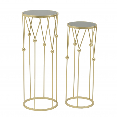 3506980048 STO METAL STAKLO ZLATNO CRNI /2 30X80 CM