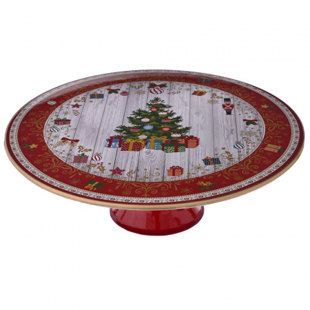 79960 TANJIR NA STOPI DEZEN JELKA 29X29 CM