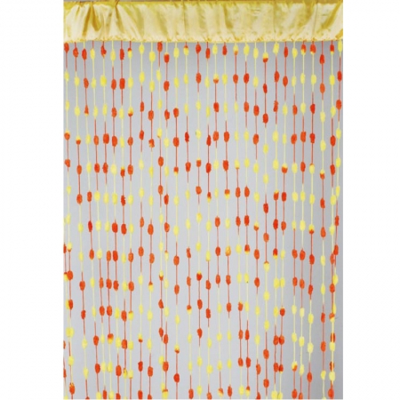 3400030005 TRAKASTA ZAVESA ŽUTO-NARANDŽASTA 90*260cm